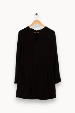 Discount Sézane Robe e - Taille S/36 Noir