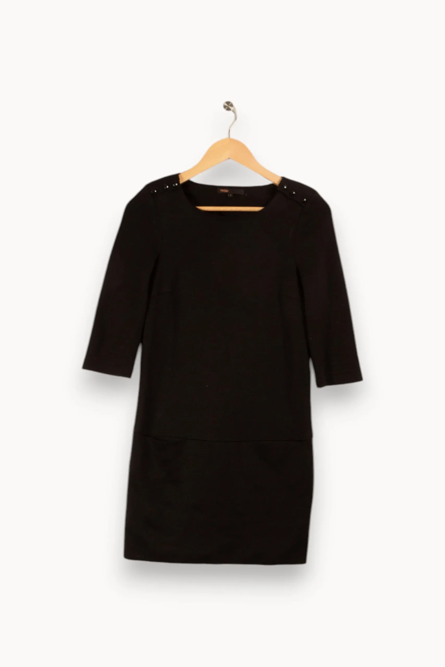 Best Sale Maje Robe e - Taille S/36 Noir