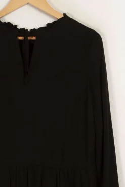 Discount Sézane Robe e - Taille S/36 Noir