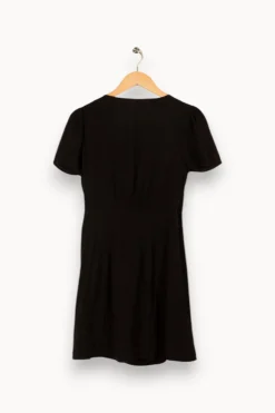 Best Sézane Robe e - Taille S/36 Noir