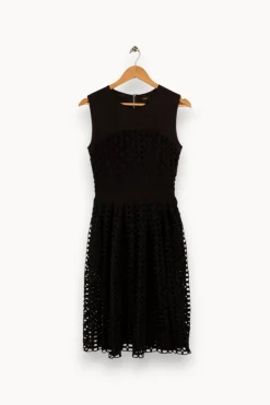 Online Maje Robe e à trous - Taille M/38 Noir