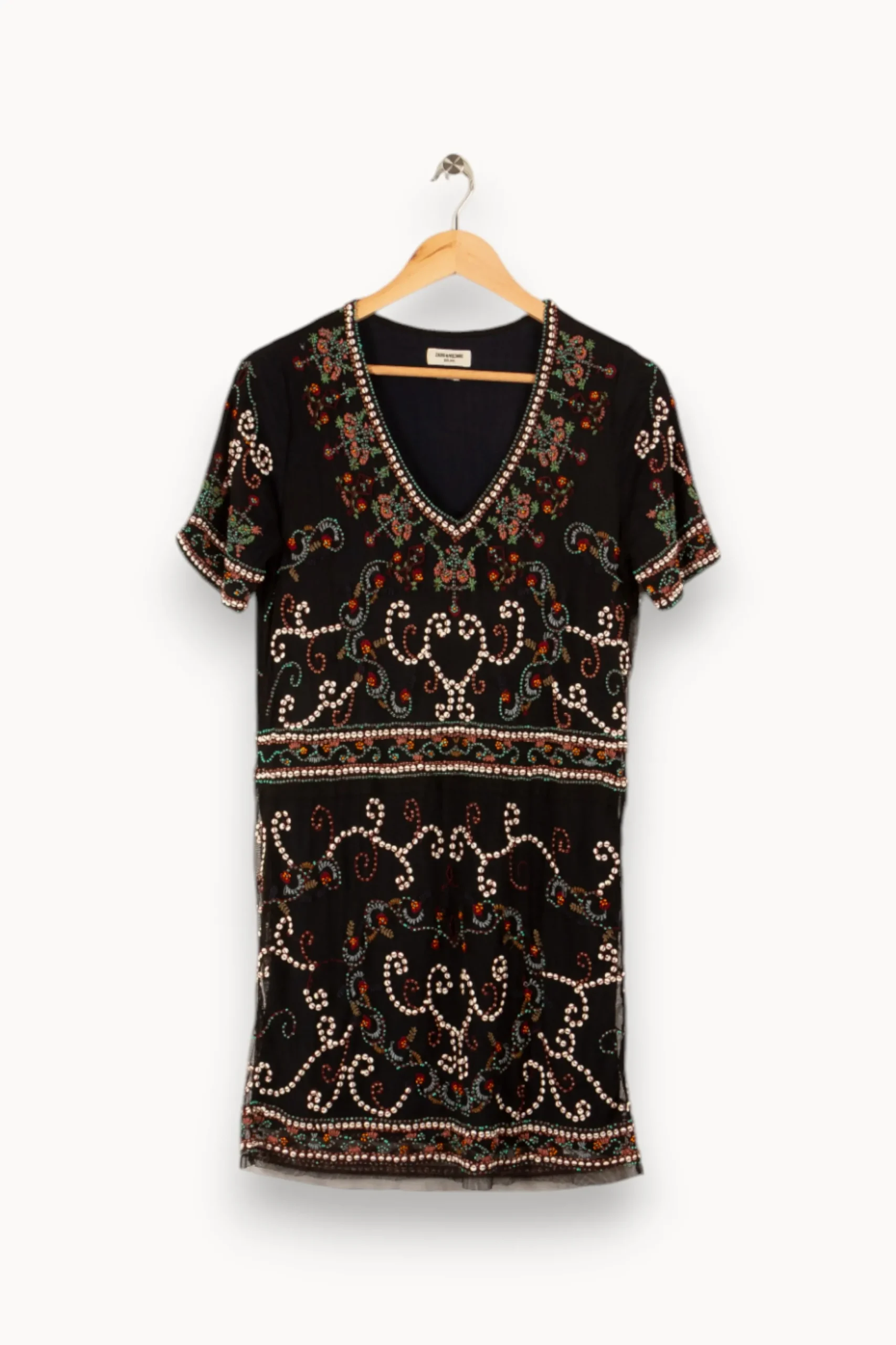 Sale Zadig&Voltaire Robe e avec bijoux - Taille S/36 Noir