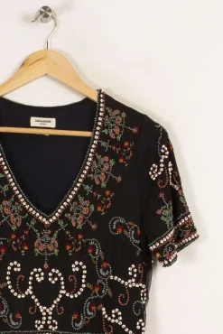 Sale Zadig&Voltaire Robe e avec bijoux - Taille S/36 Noir