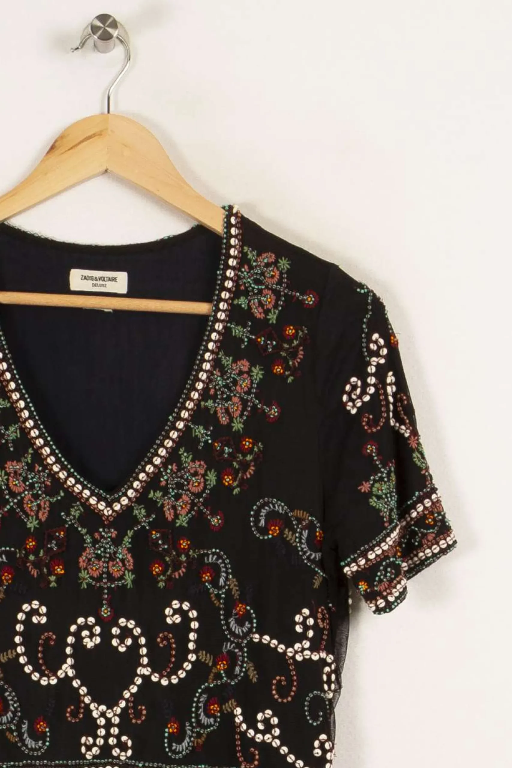 Sale Zadig&Voltaire Robe e avec bijoux - Taille S/36 Noir