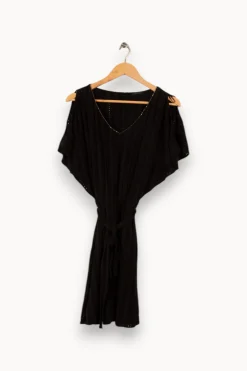 Online IKKS Robe e avec dentelle - Taille XS/34 Noir