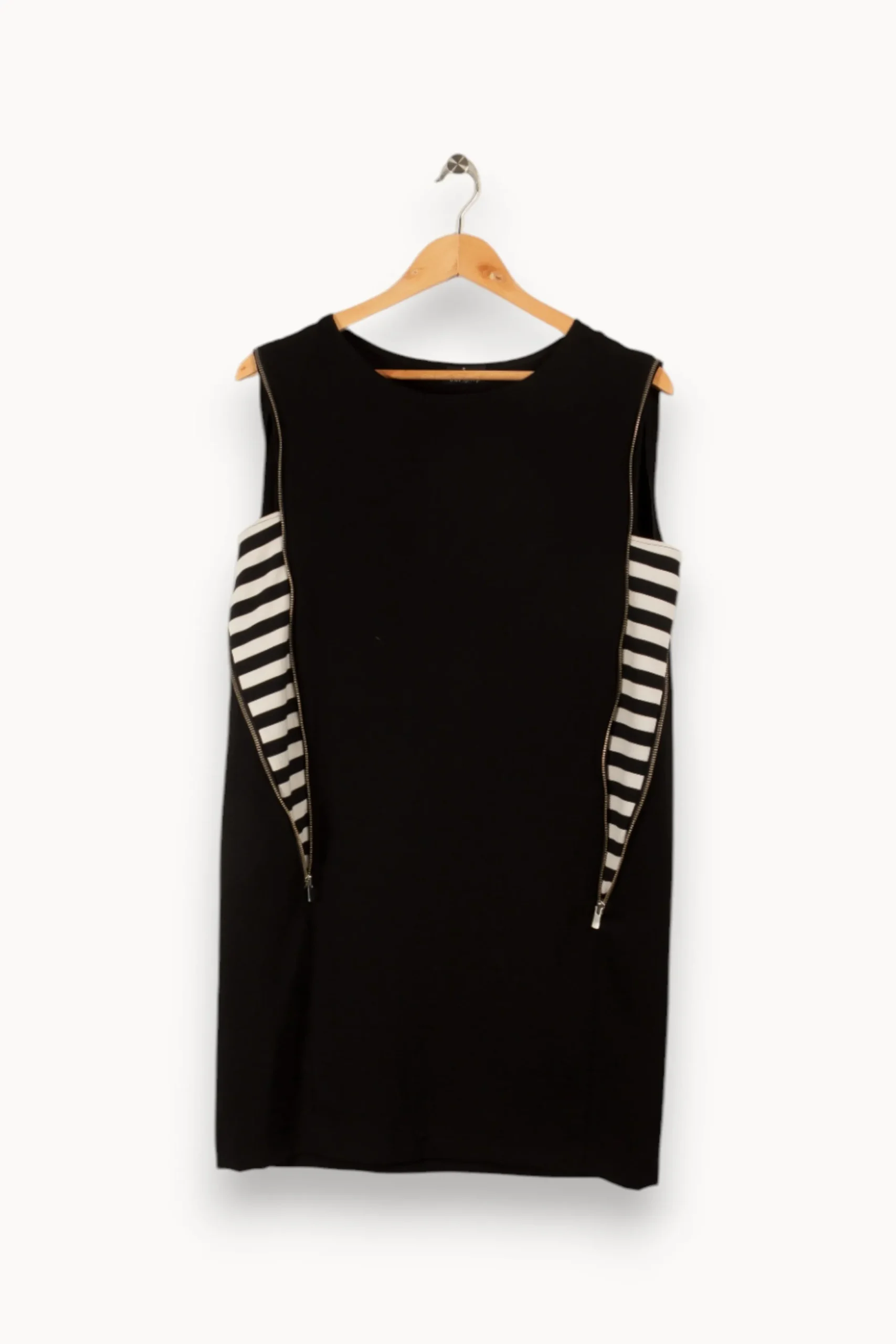 Cheap One Step Robe e avec détails - Taille M/38 Noir
