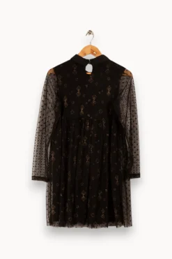 Flash Sale I.Code Robe e avec détails - Taille M/38 Noir