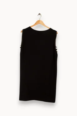 Cheap One Step Robe e avec détails - Taille M/38 Noir