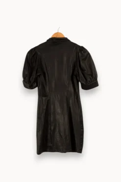 Hot The Kooples Robe e effet cuir - Taille XS/34 Noir
