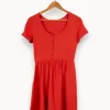 New I.Code Robe - Taille XS/34 Orange