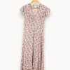 Best Sale Claudie Pierlot Robe à motifs - Taille M/38 Rose