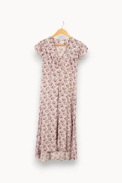 Best Sale Claudie Pierlot Robe à motifs - Taille M/38 Rose