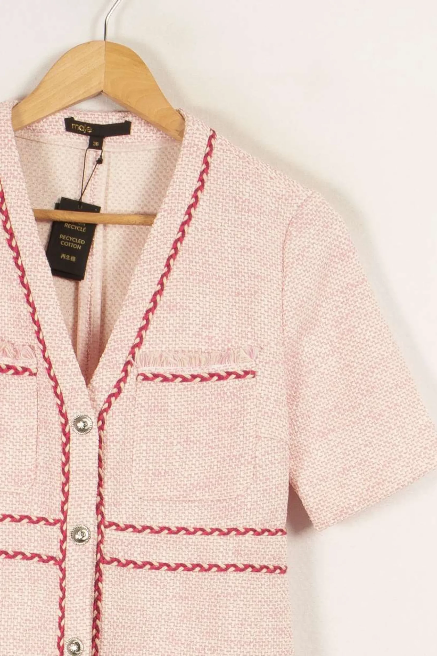 Best Sale Maje Robe - Taille S/36 Rose