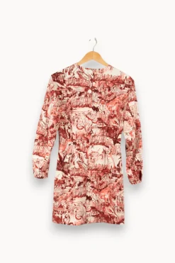 Outlet Bimba y Lola Robe rose - Taille S/36 Rouge