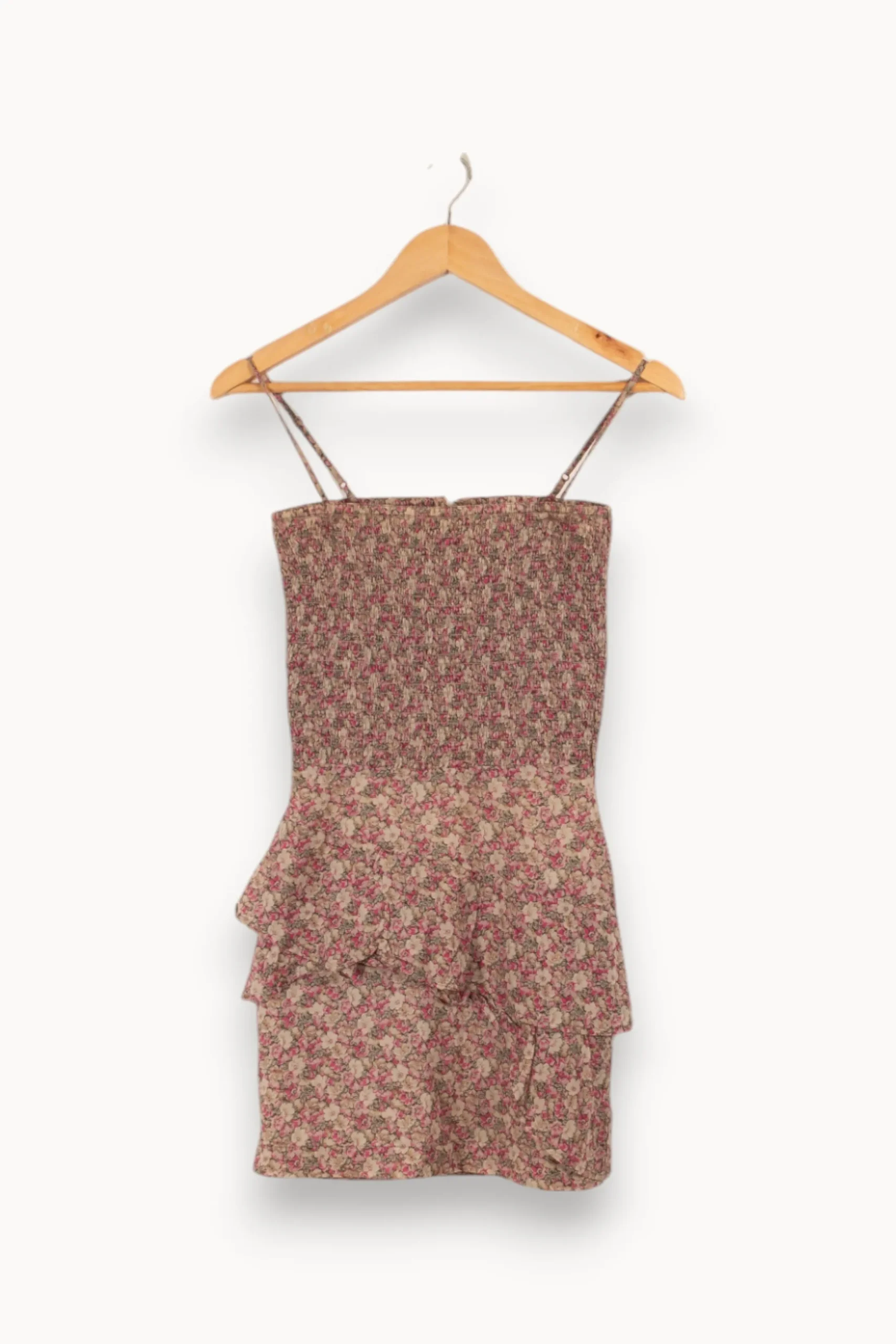 Outlet The Kooples Robe rose et grise à motifs - Taille XS/34 Multicolore