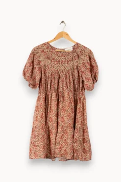 Hot ba&sh Robe rose/rouge - Taille M/38 Multicolore