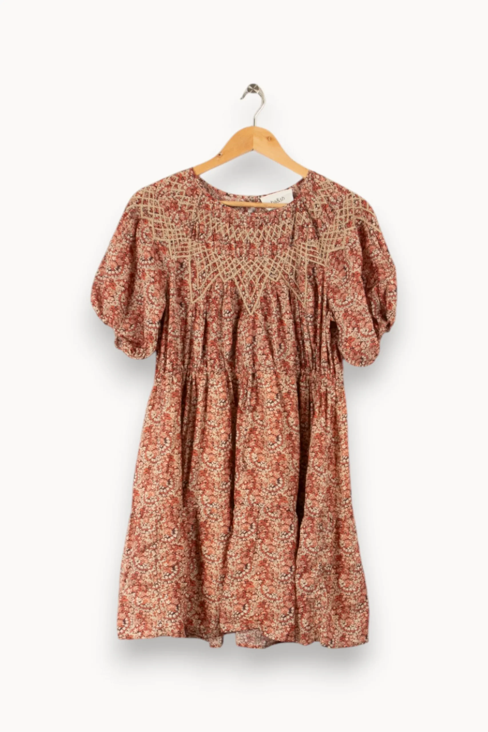 Hot ba&sh Robe rose/rouge - Taille M/38 Multicolore
