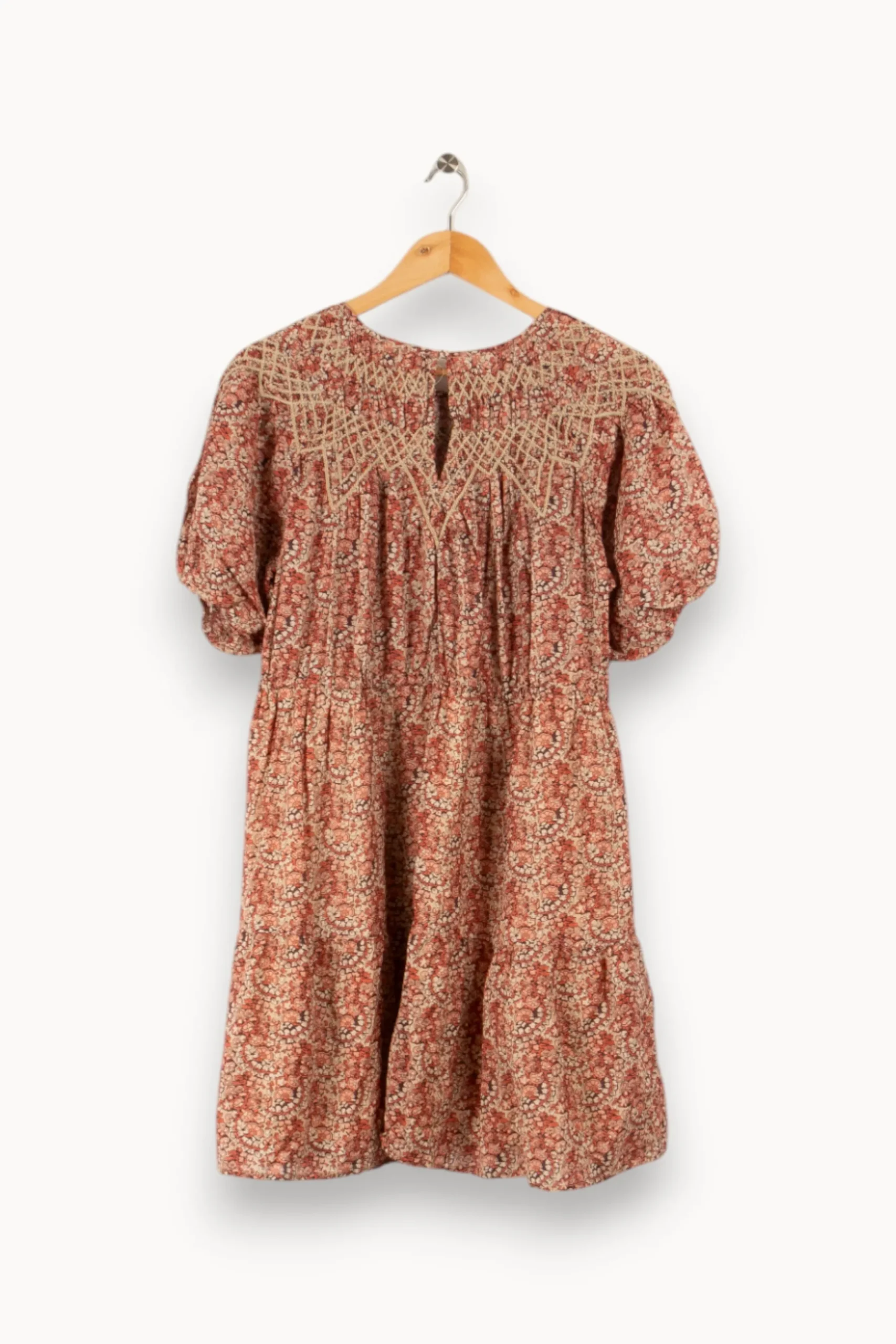 Hot ba&sh Robe rose/rouge - Taille M/38 Multicolore