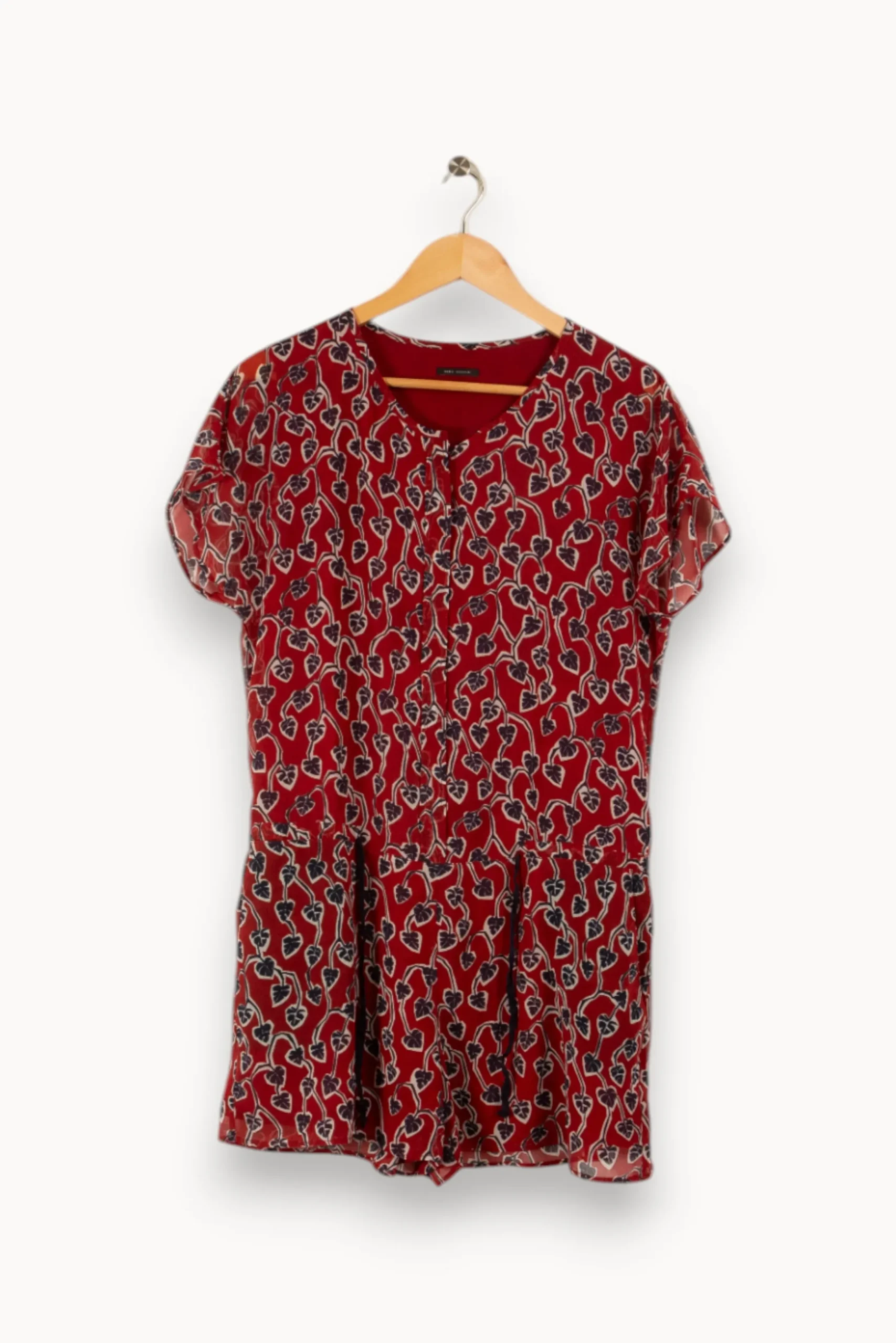 Cheap IKKS Robe à motifs - Taille M/38 Rouge
