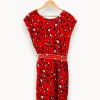 Cheap Opullence Robe à motifs - Taille M/38 Rouge