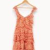 Hot The Kooples Robe à motifs - Taille M/38 Rouge