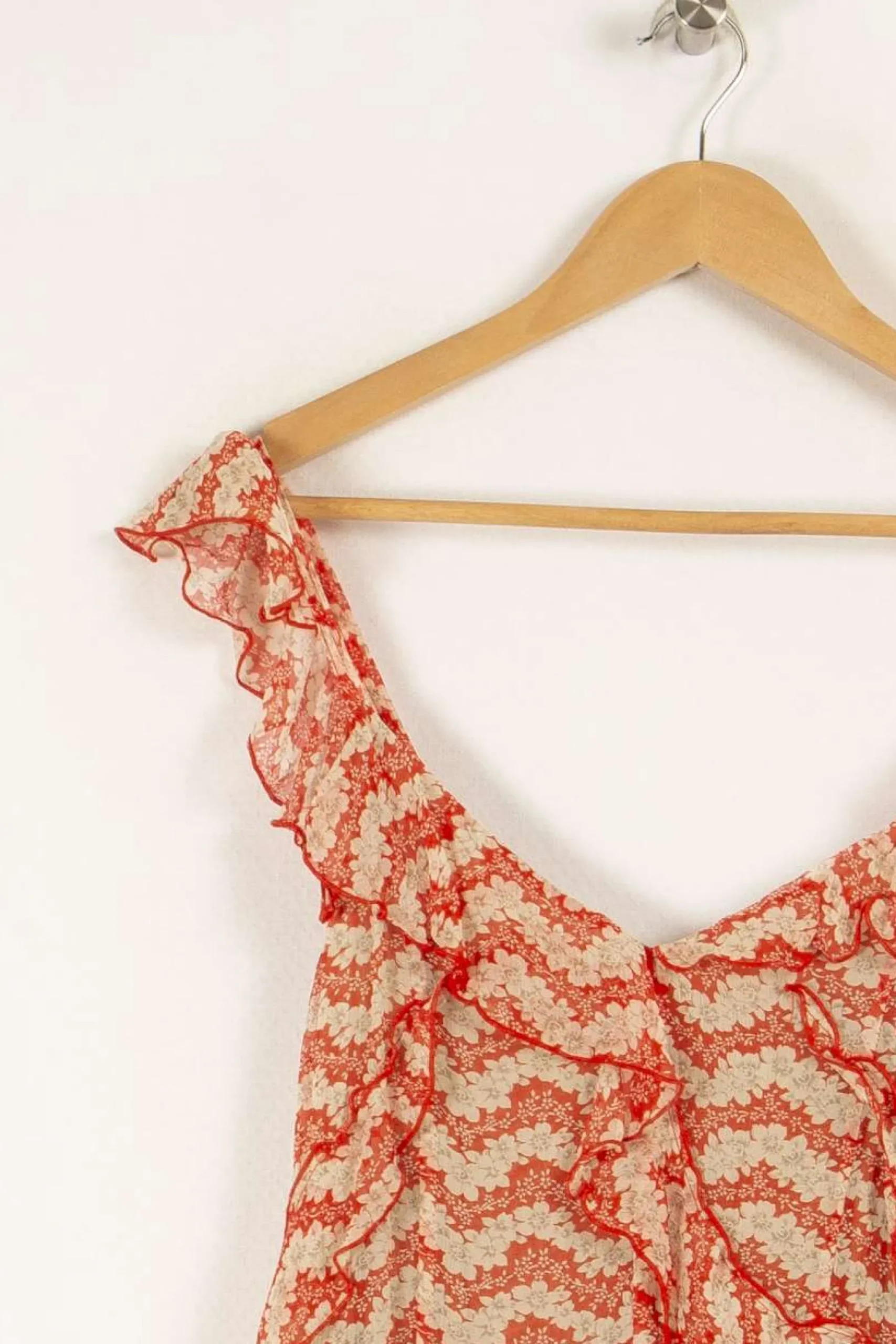 Hot The Kooples Robe à motifs - Taille M/38 Rouge