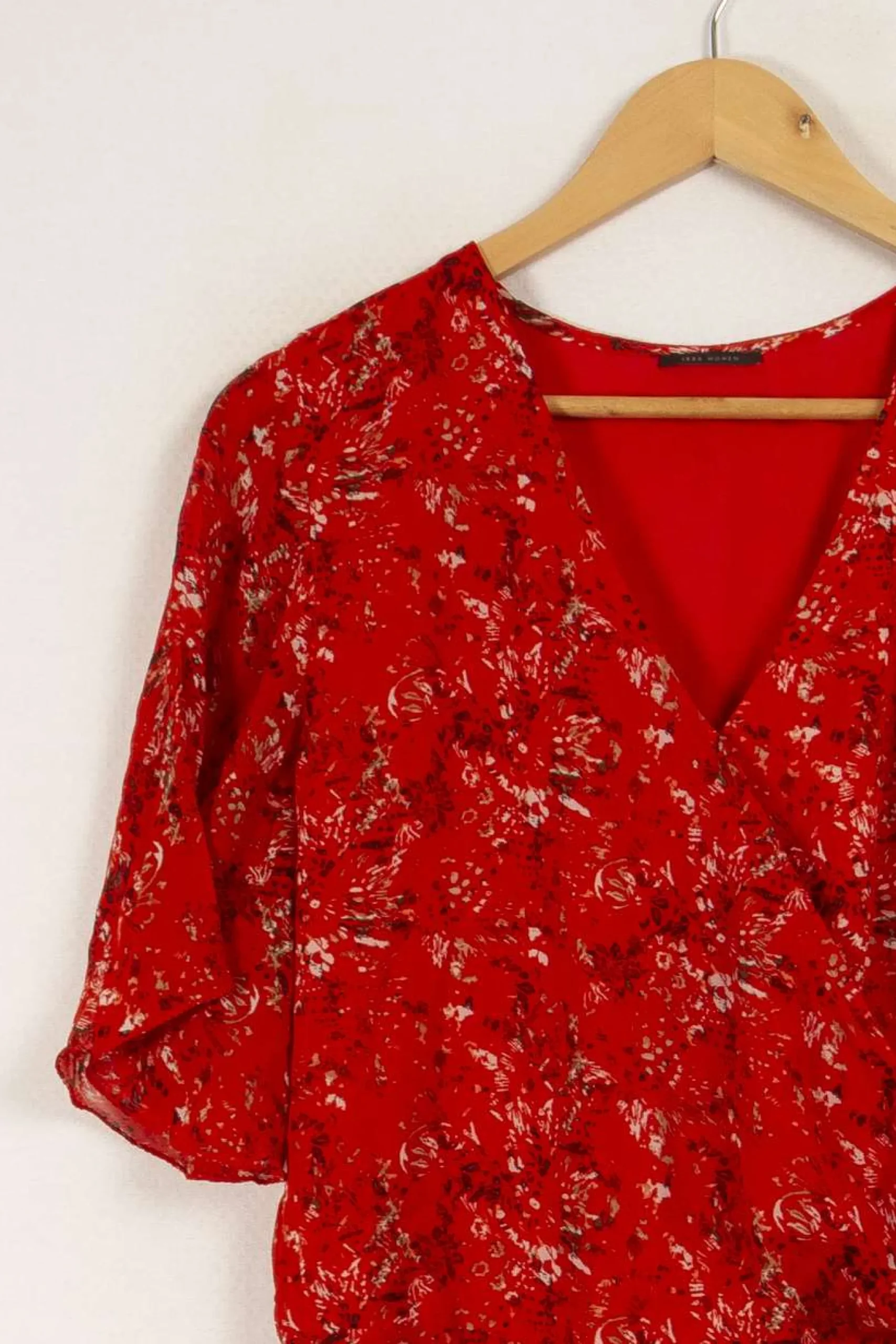 Clearance IKKS Robe à motifs - Taille L/40 Rouge