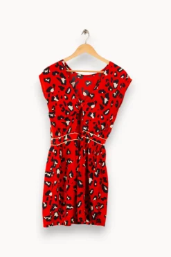 Cheap Opullence Robe à motifs - Taille M/38 Rouge