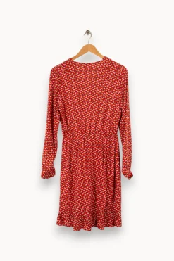 Cheap Karl Marc John Robe à motifs - Taille S/36 Rouge