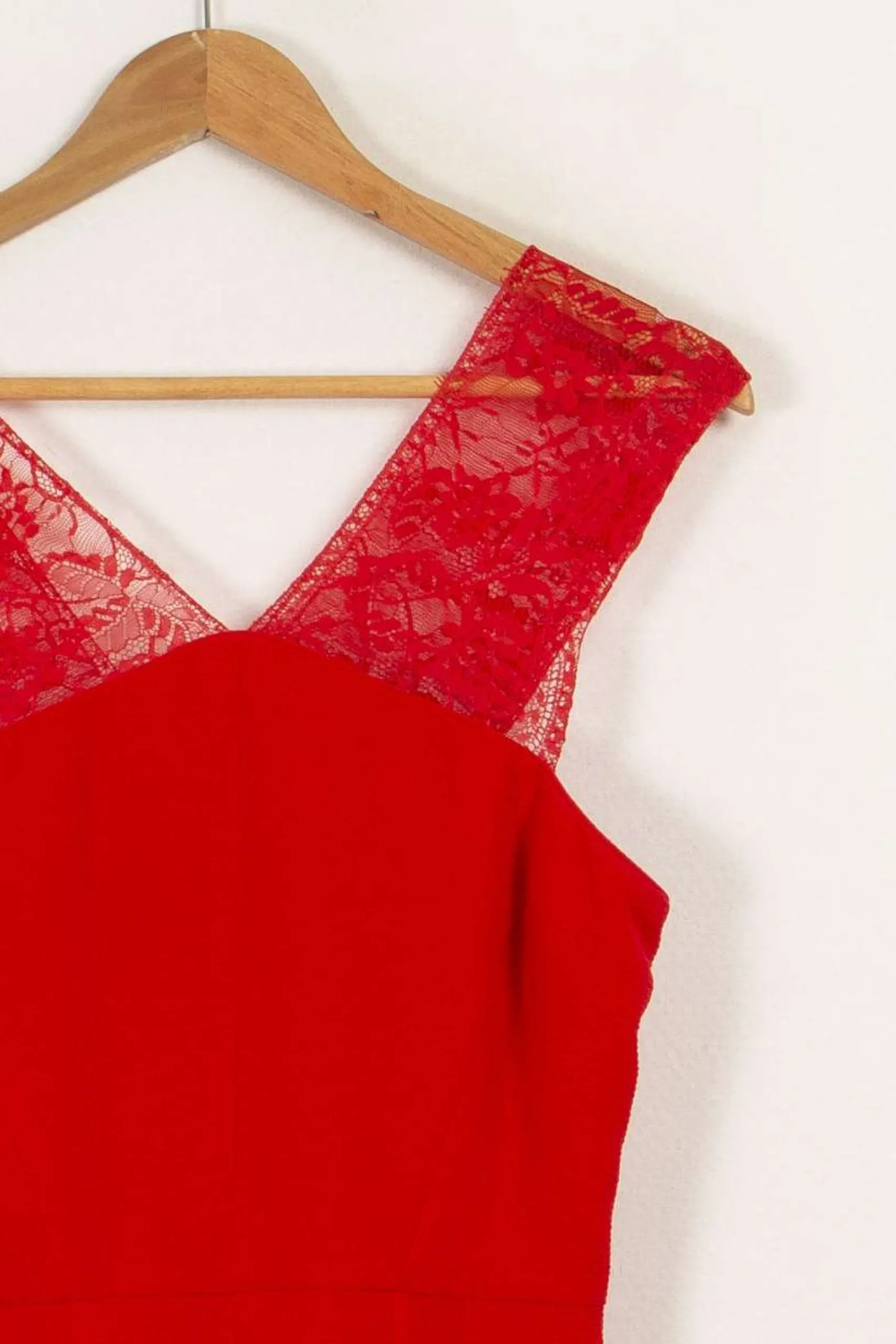 Discount The Kooples Robe - Taille L/40 Rouge