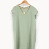Cheap Pablo Robe clair/bleu clair - Taille L/40 Vert