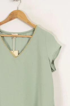 Cheap Pablo Robe clair/bleu clair - Taille L/40 Vert