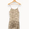 Discount IKKS Robe verte à motif floral - Taille M/38 Multicolore