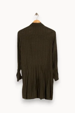 Cheap Zadig&Voltaire Robe e à motifs - Taille S/36 Vert