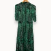 Store ba&sh Robe e - Taille L/40 Vert