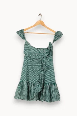 Discount Sandro Robe e - Taille M/38 Vert