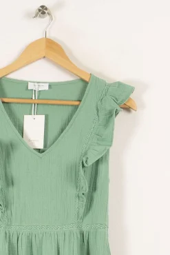 Fashion Garance Paris Robe e - Taille M/38 Vert