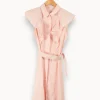 Fashion Claudie Pierlot Robe-chemise - Taille S/36 Rose