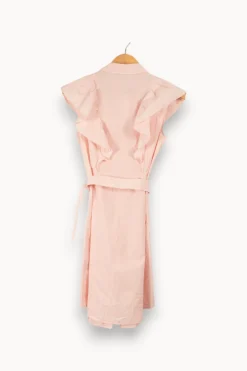Fashion Claudie Pierlot Robe-chemise - Taille S/36 Rose