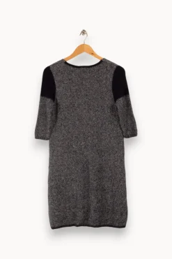 Fashion Bérénice Robe-pull e - Taille S/36 Bleu