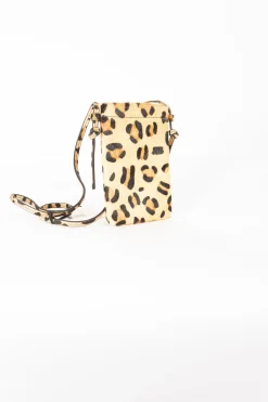 Cheap Petite Mendigote Sac À Bandoulière Léopard - T.U. Marron