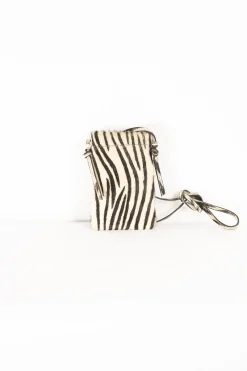 Discount Petite Mendigote Sac À Main Zèbre - T.U. Blanc