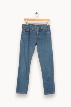 Best Sale Levi's Straight Jean 501 CT W24L34 - XS/34 Bleu