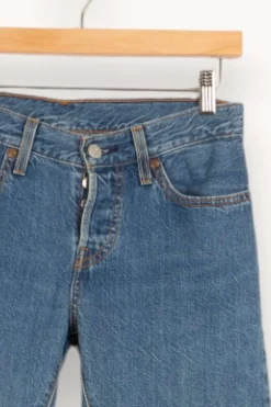 Best Sale Levi's Straight Jean 501 CT W24L34 - XS/34 Bleu