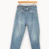 Cheap Levi's Straight Jean - M/38 Bleu