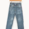 Shop Levi's Straight Jean - XS/34 Bleu