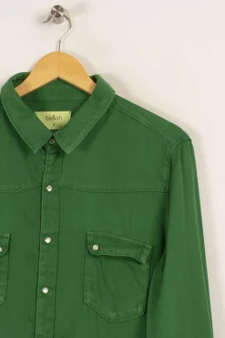 Discount ba&sh Surchemise épaisse e - Taille L/40 Vert