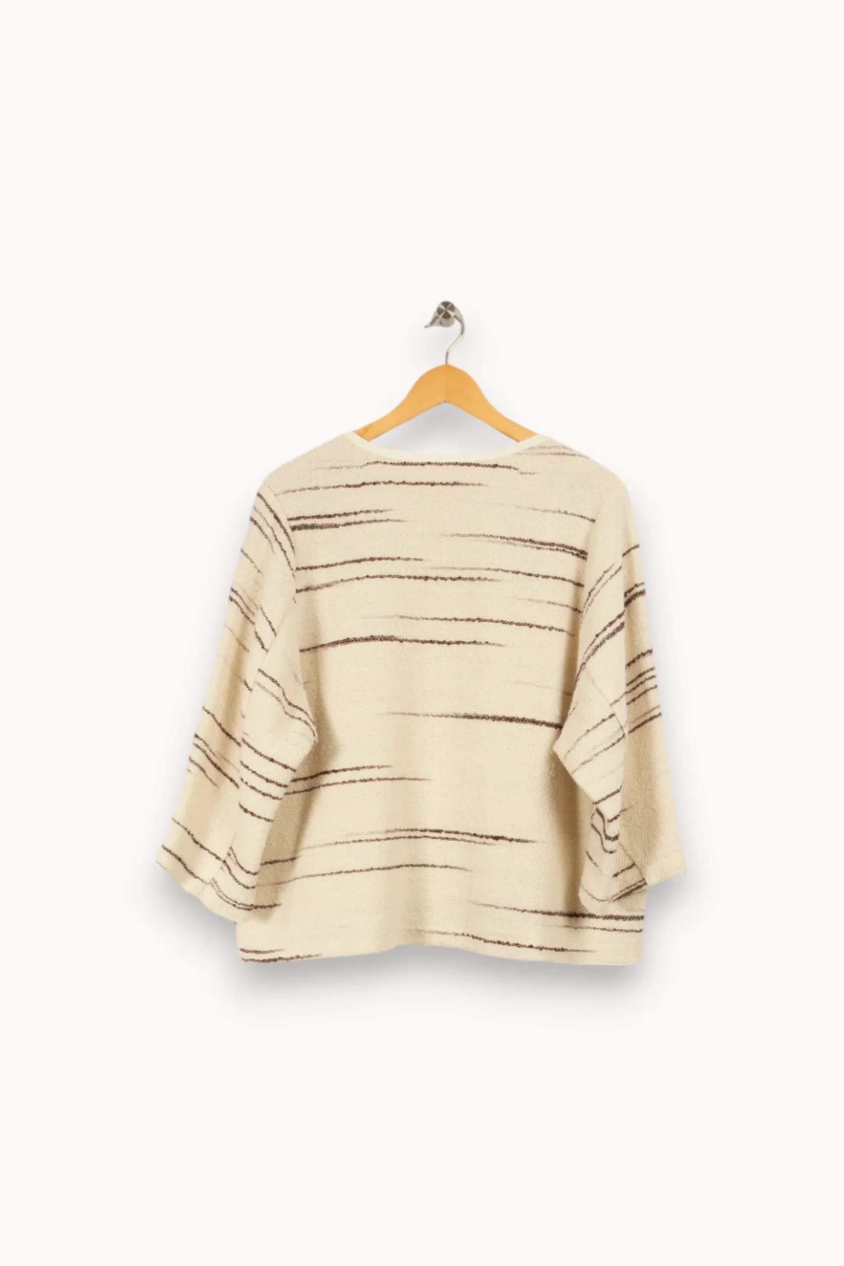 New ba&sh Sweat blanc à motifs - Taille S/36 Multicolore