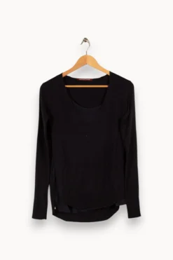 Discount Comptoir des Cotonniers Sweat foncé - Taille S/36 Bleu