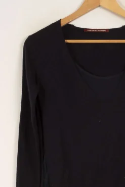 Discount Comptoir des Cotonniers Sweat foncé - Taille S/36 Bleu